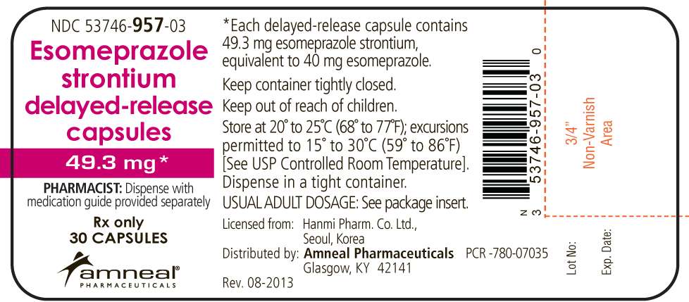 Esomeprazole strontium