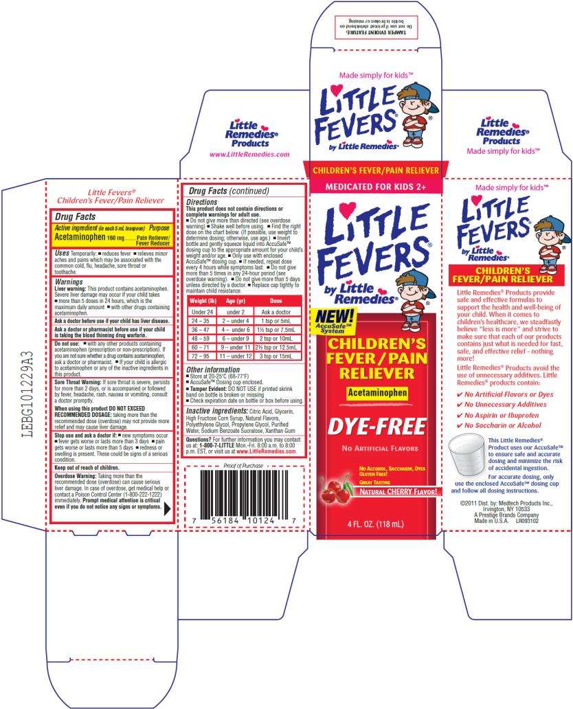 Little Fevers Childrens Fever Pain Reliever