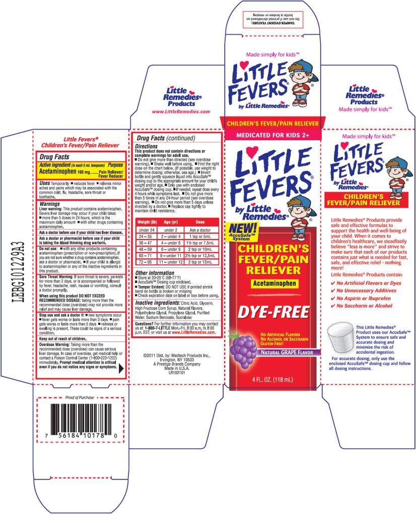 Little Fevers Childrens Fever Pain Reliever