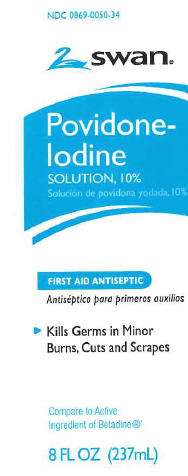 Povidone Iodine Solution First Aid Antiseptic