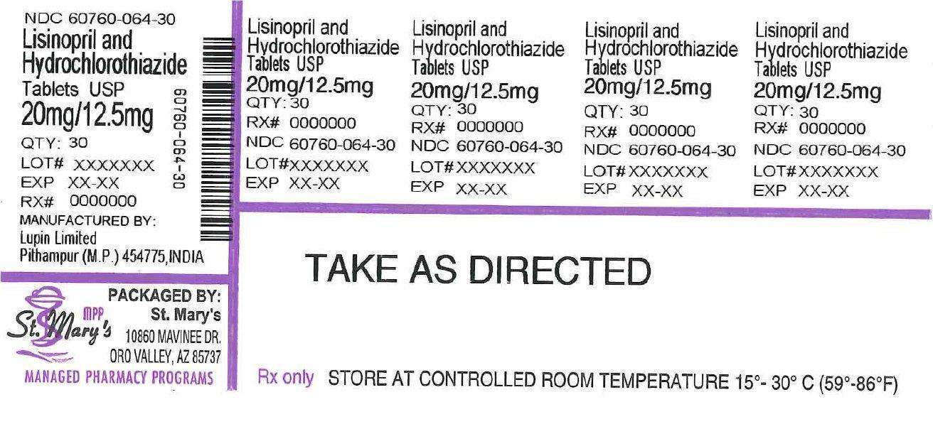 LISINOPRIL AND HYDROCHLOROTHIAZIDE