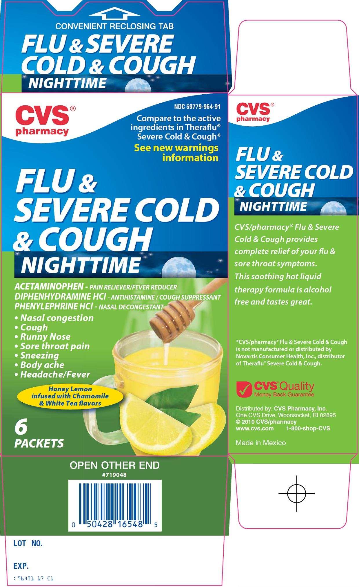 flu and severe cold and cough