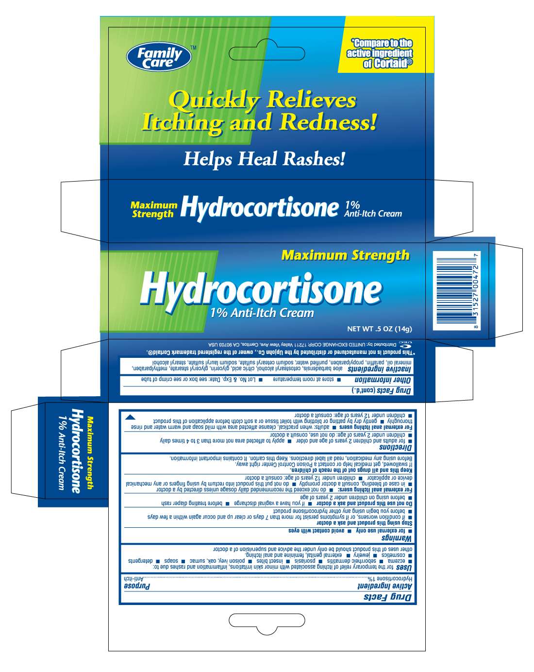 FAMILY CARE HYDROCORTISONE