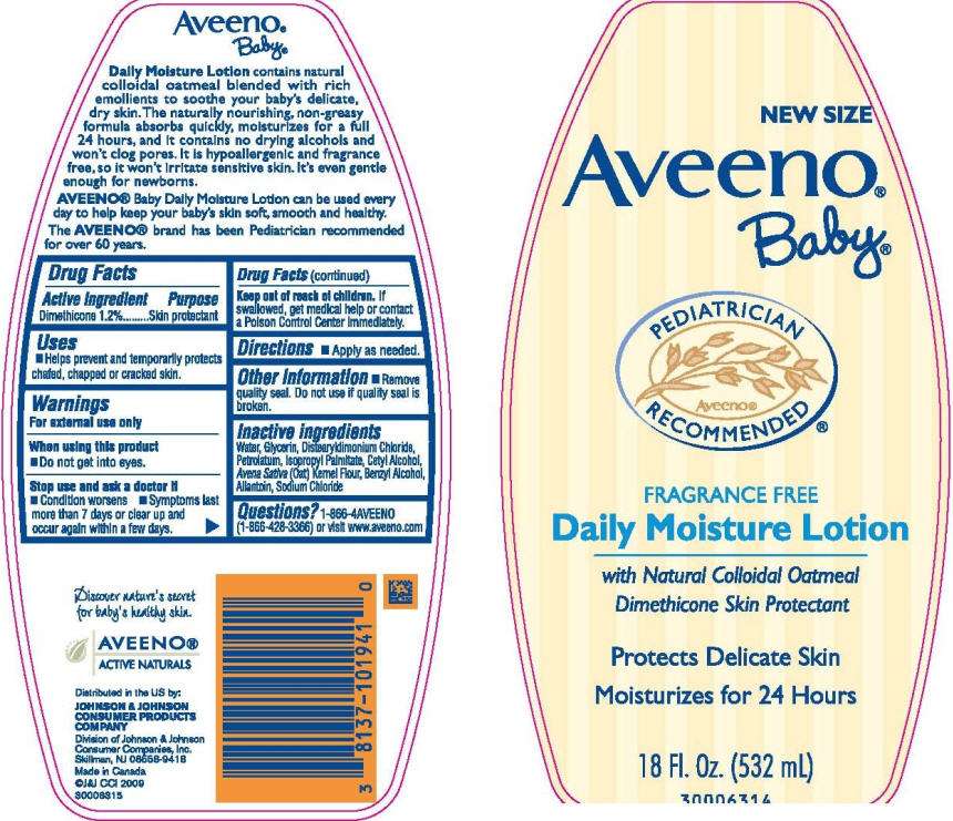 Aveeno Baby Daily Moisture