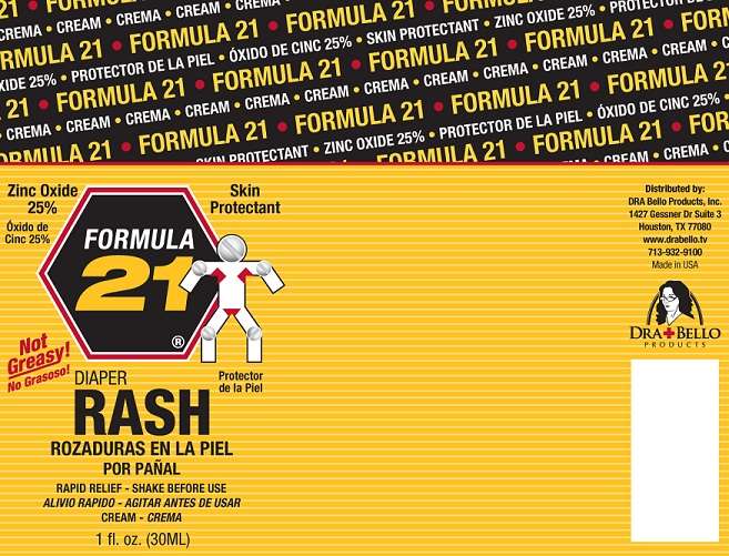 Formula 21 Diaper Rash
