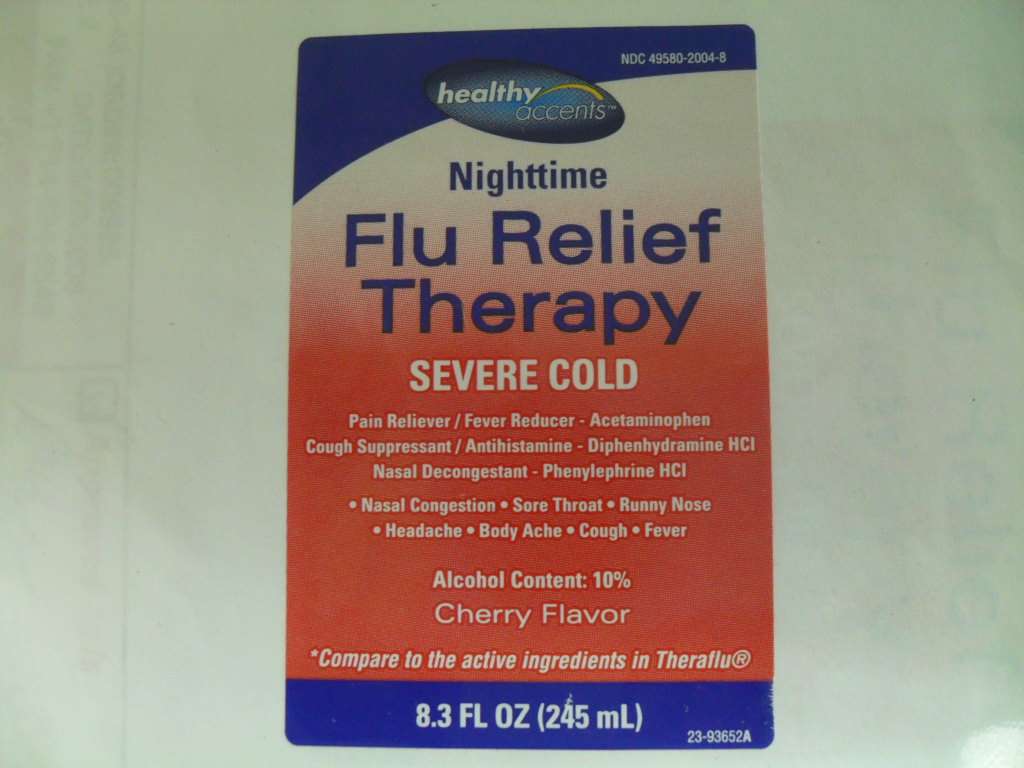 Flu Relief Therapy Night Time