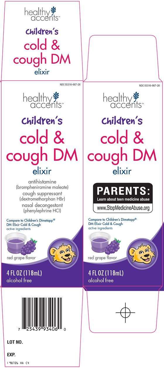 healthy accents cold and cough DM
