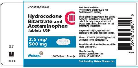 Hydrocodone Bitartrate and Acetaminophen