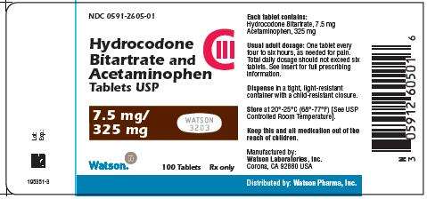 Hydrocodone Bitartrate and Acetaminophen