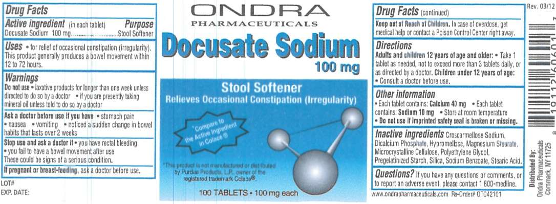 DOCUSATE SODIUM