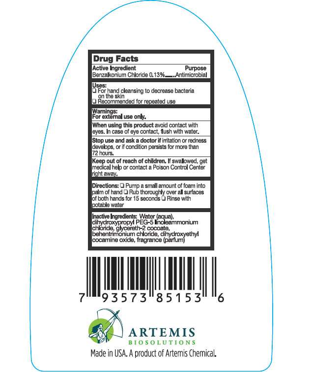 ARTEMIS Alcohol-Free Antiseptic Foam Hand