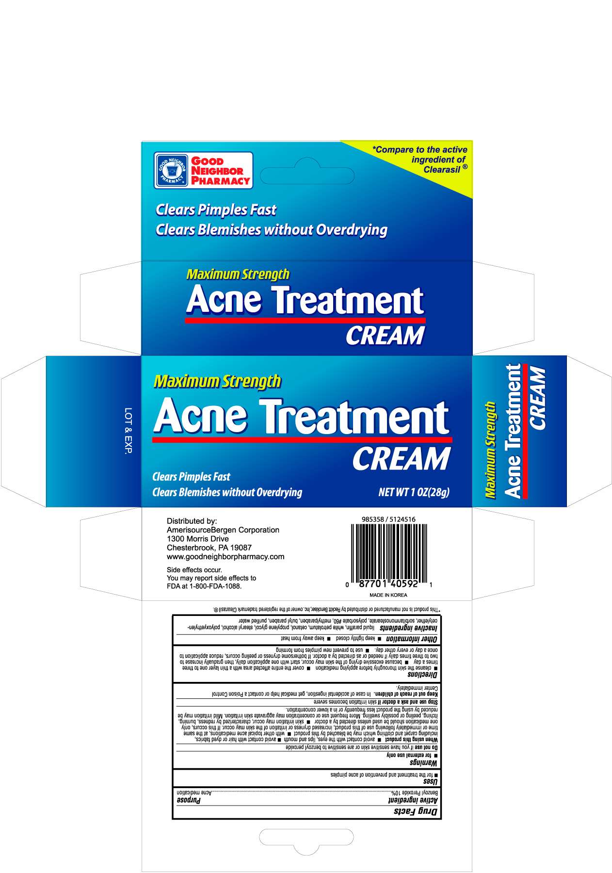 GOOD NEIGHBOR PHARMACY ACNE TREATMENT