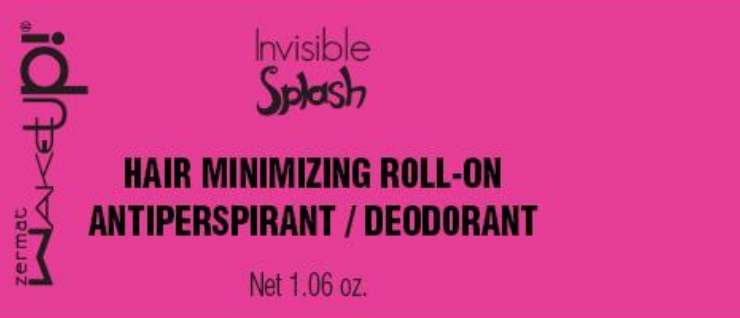 Invisible Splash Hair Minimizing Roll-On Antiperspirant