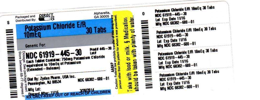 POTASSIUM CHLORIDE