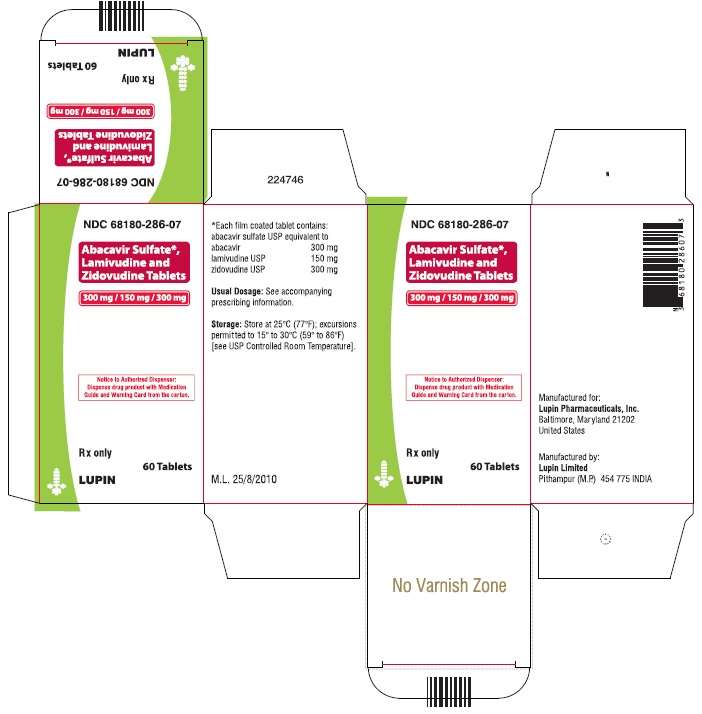 ABACAVIR SULFATE, LAMIVUDINE AND ZIDOVUDINE