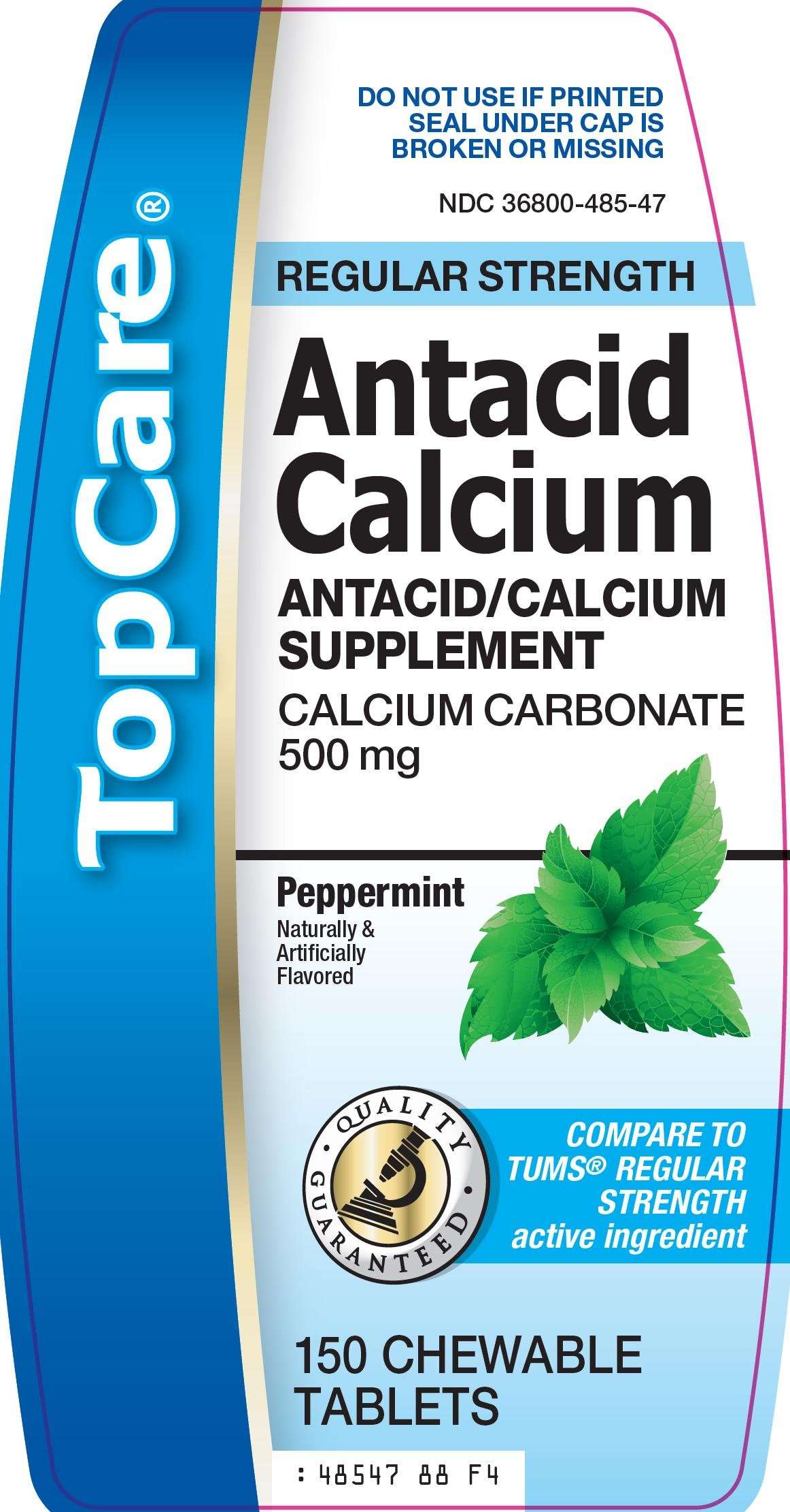 TopCare Antacid Calcium