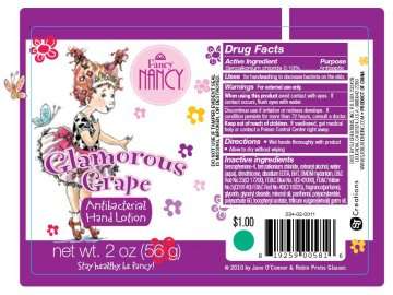 Target Fancy Nancy Antibacterial Hand Glamorous Grape