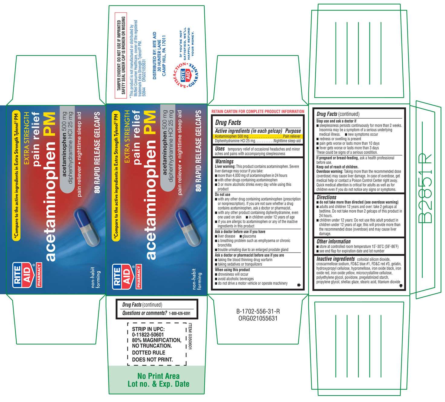 Acetaminophen PM