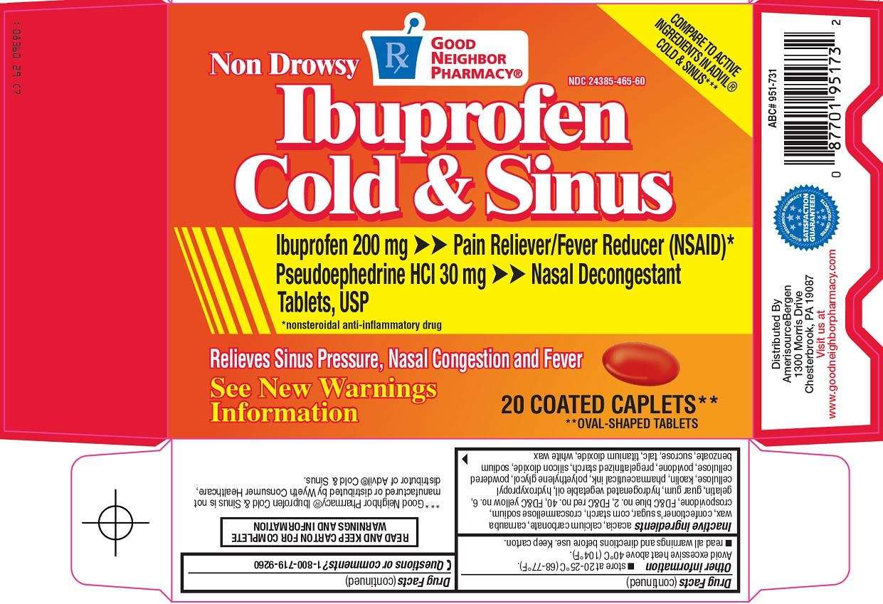 Good Neighbor Pharmacy Ibuprofen Cold and Sinus