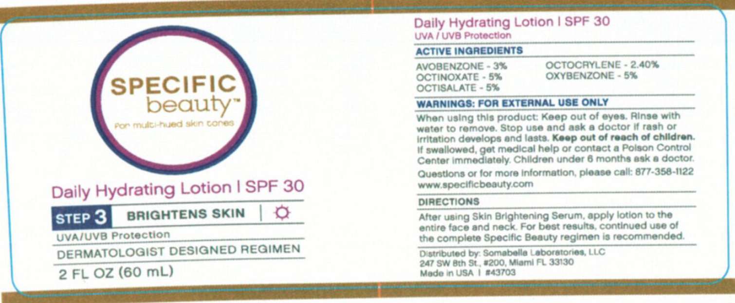 SPECIFIC BEAUTY DAILY HYDRATING SPF 30