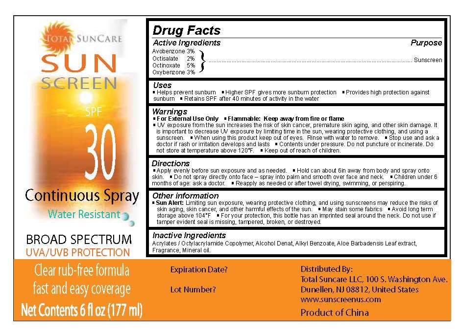 Total Suncare Sunscreen SPF 30