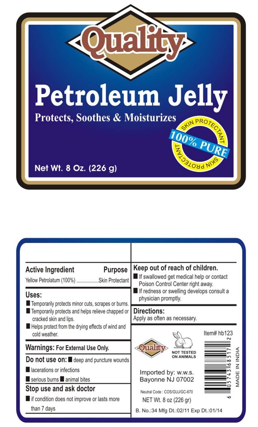 Quality Petroleum Jelly