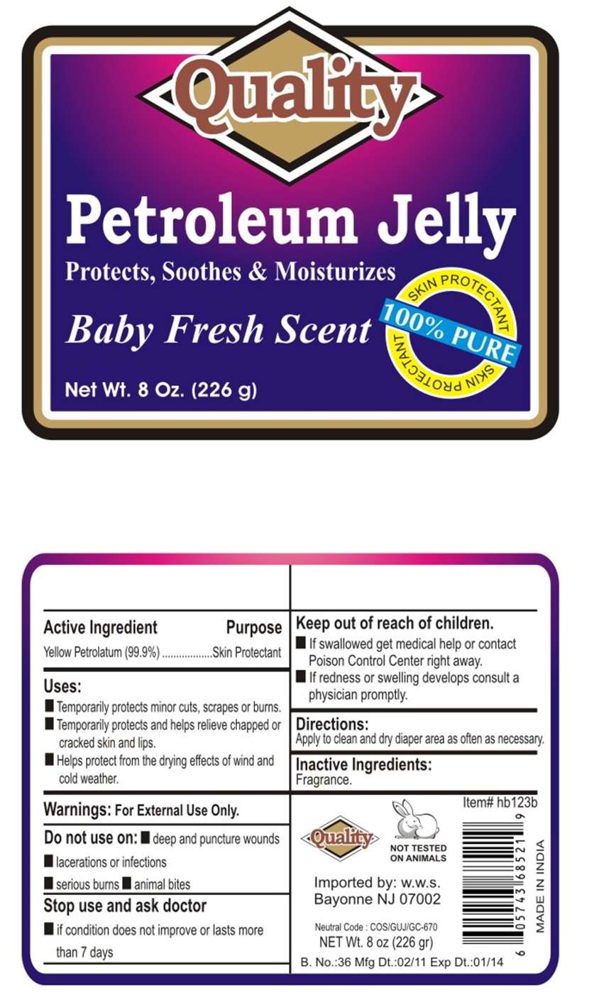 Quality Petroleum Jelly