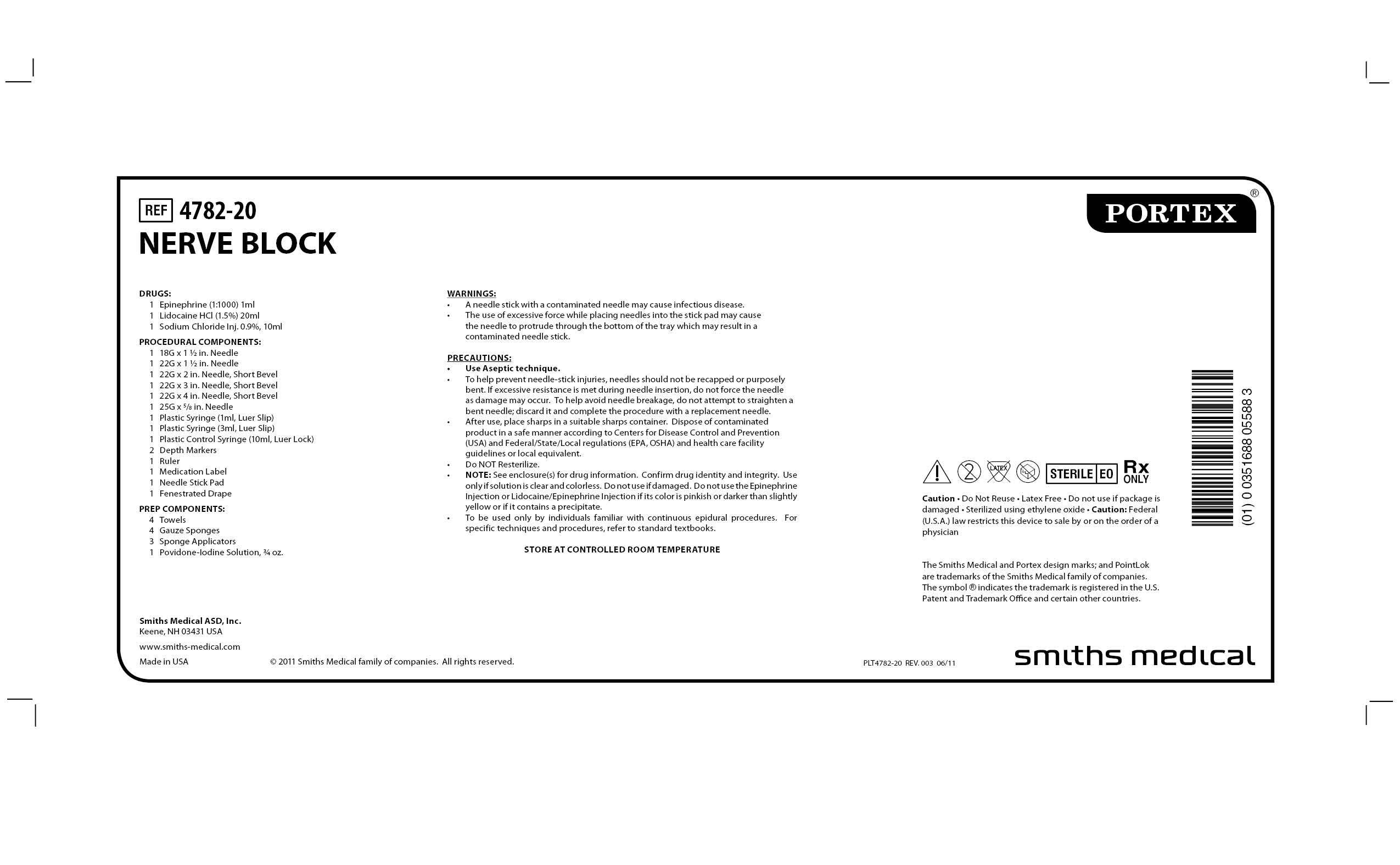 4782-20 NERVE BLOCK