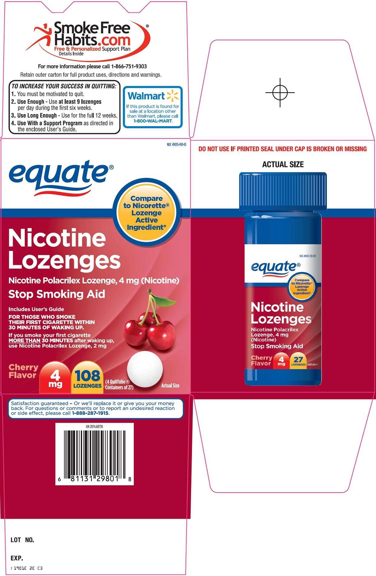 Equate Nicotine