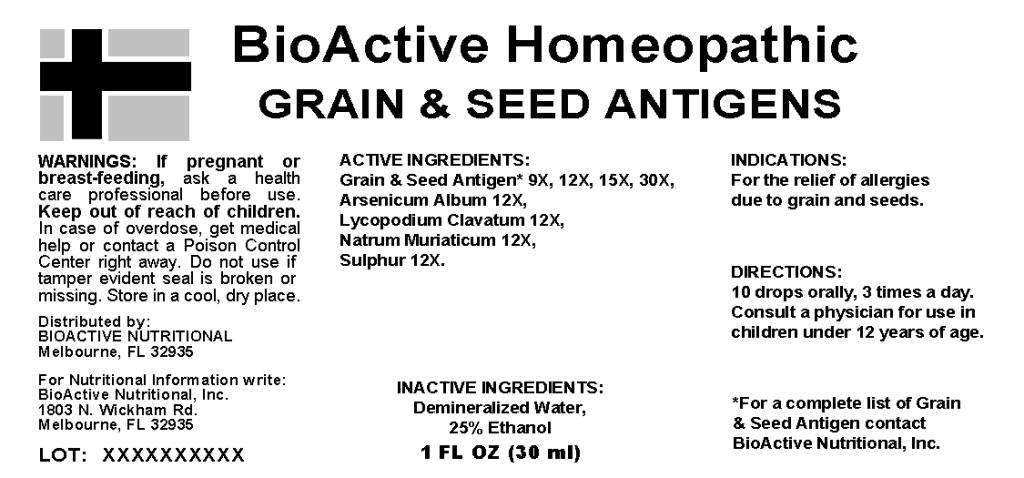 Grain and Seed Antigen