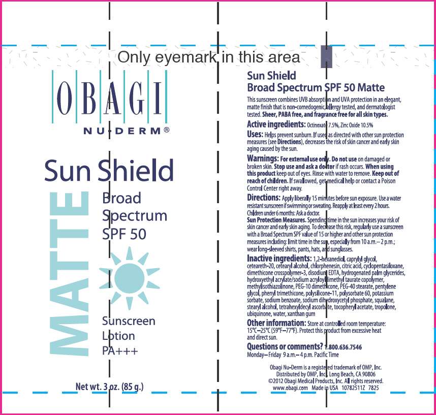 NU-DERM SUN SHIELD BROAD SPECTRUM SPF 50