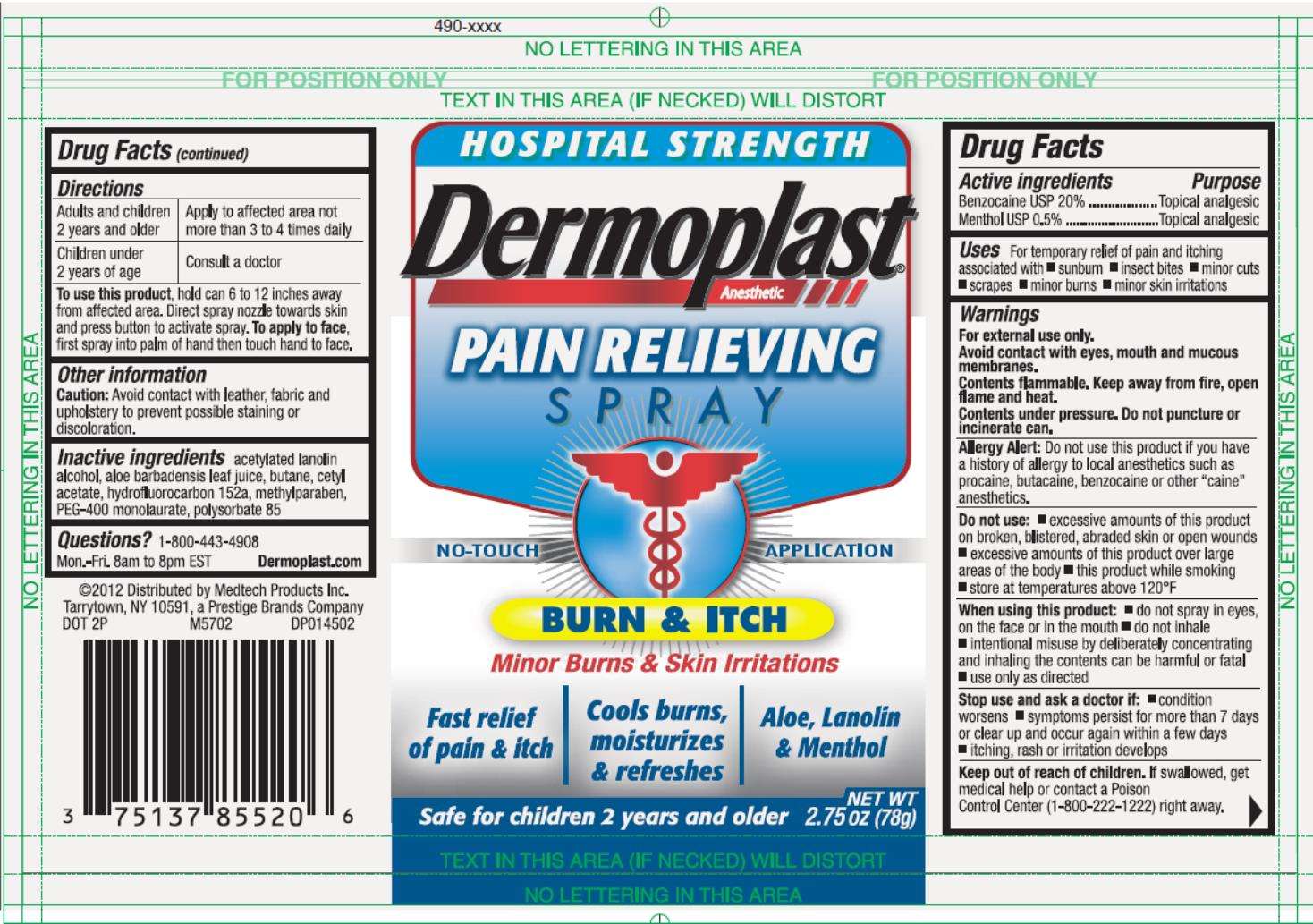 Dermoplast Pain Relieving