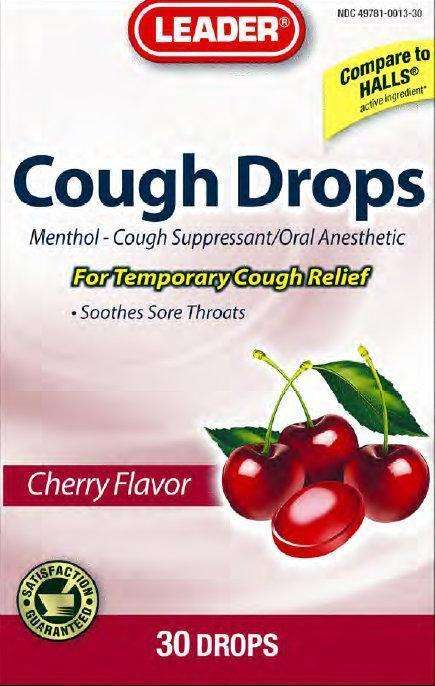 LEADER Cough Drops Cherry Flavor