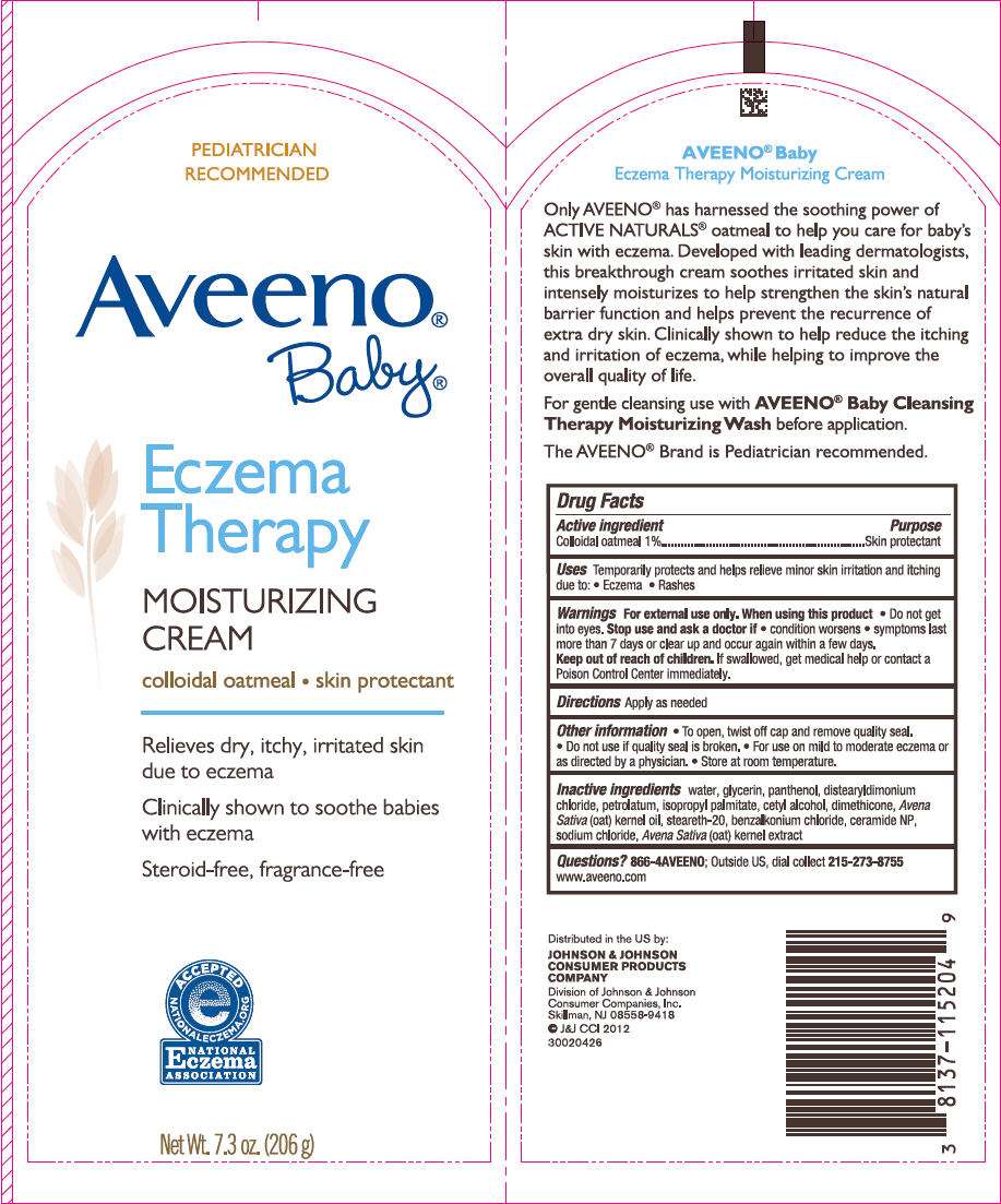 Aveeno Baby Eczema Therapy Moisturizing
