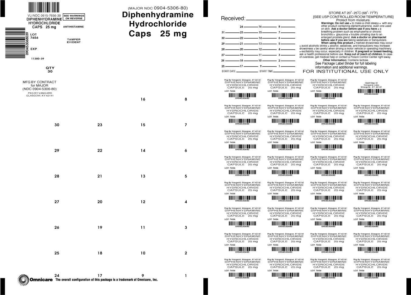 Diphenhydramine Hydrochloride