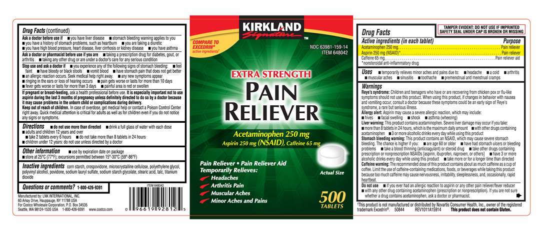 Extra Strength Pain Reliever