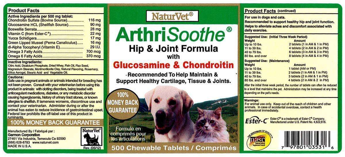 NaturVet ArthriSoothe