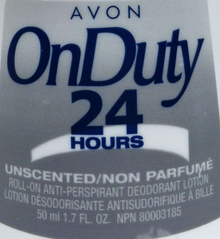 On Duty Unscented