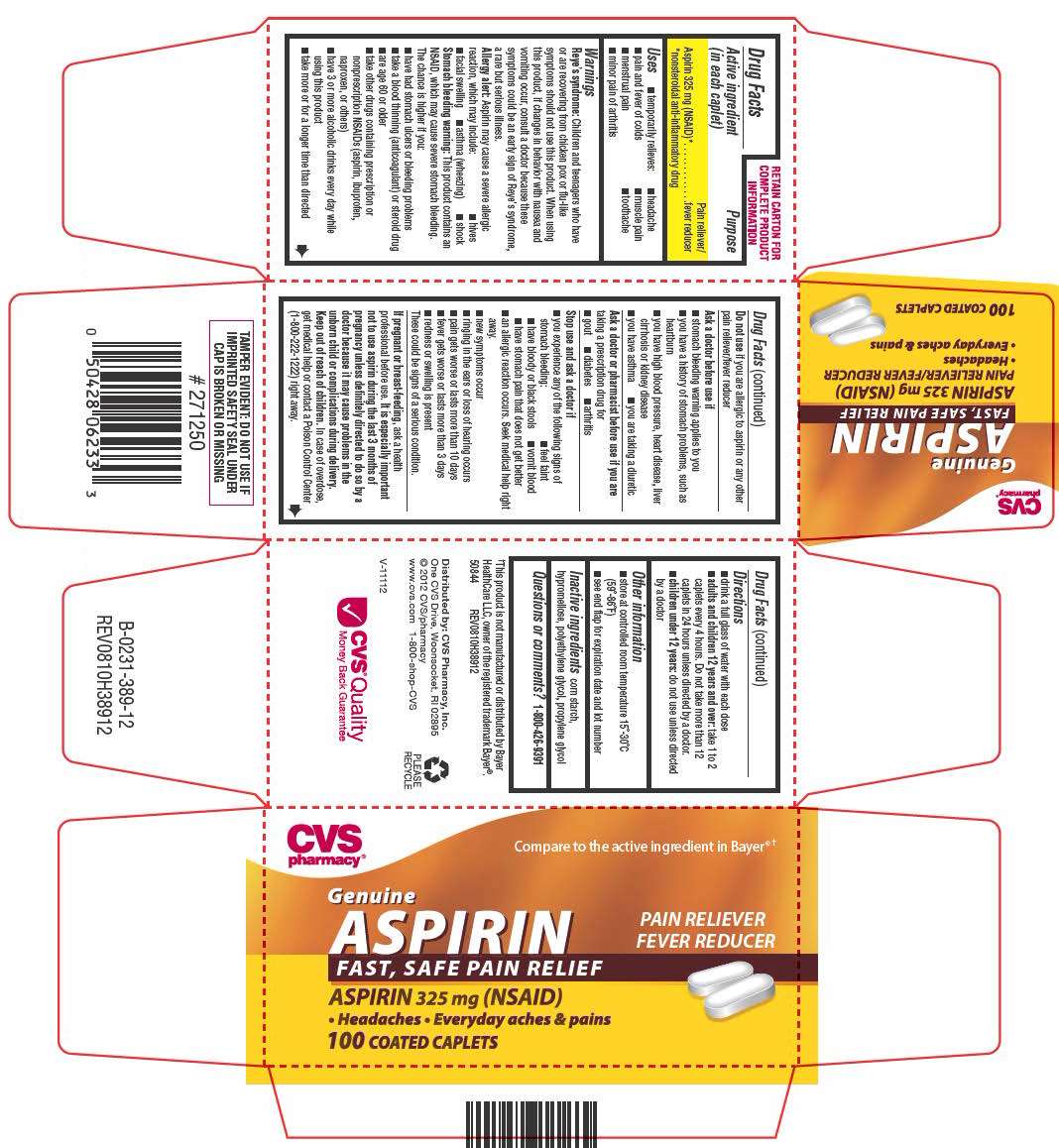 Genuine Aspirin
