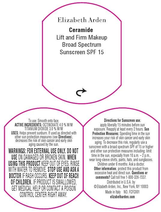 Ceramide Lift and Firm Makeup Broad Spectrum Sunscreen SPF 15 Spice