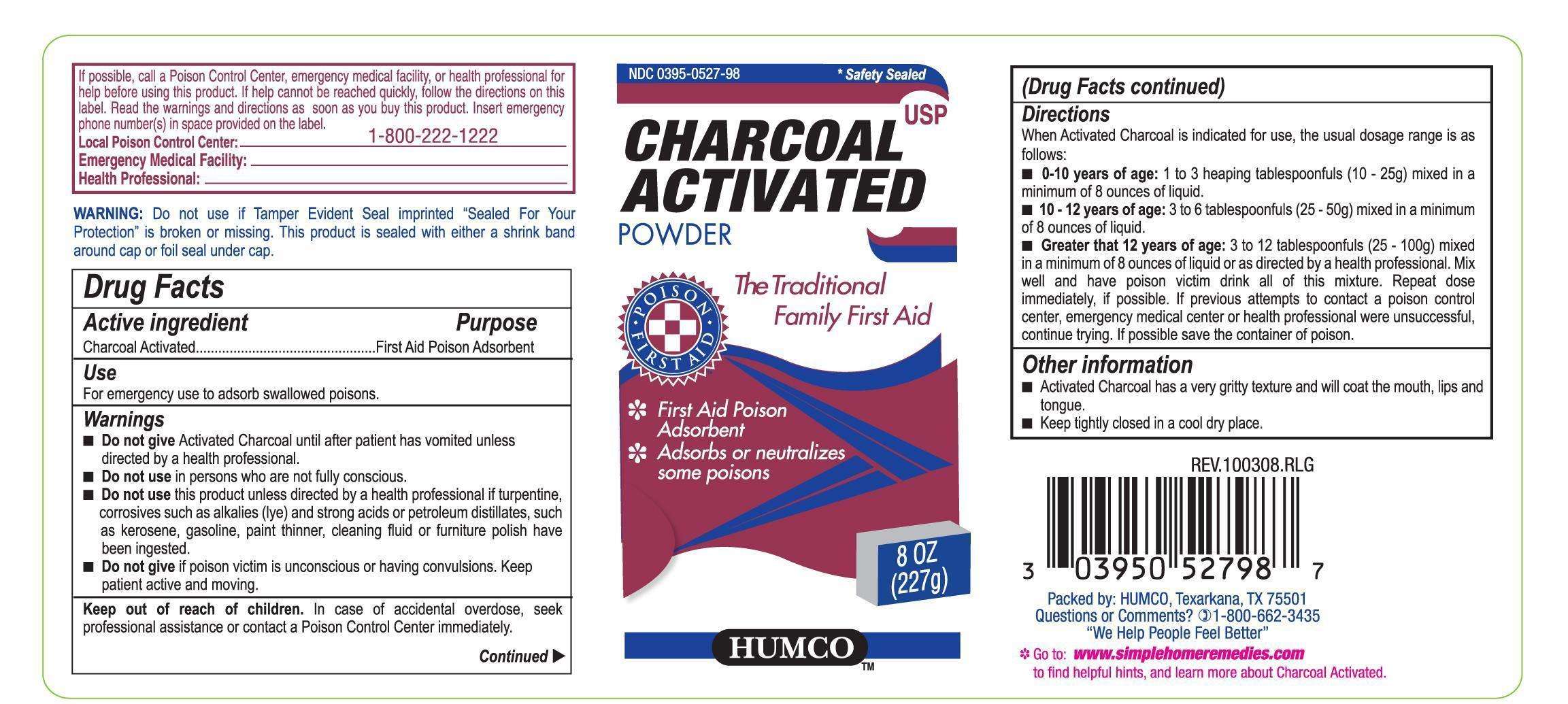 Humco Charcoal Activated
