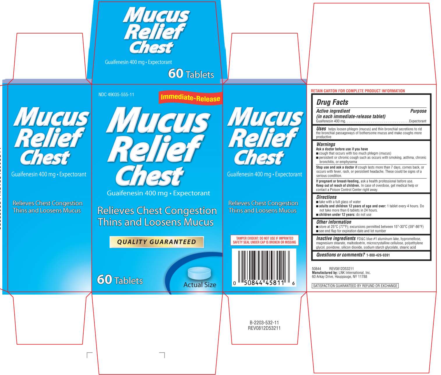 Mucus Relief Chest