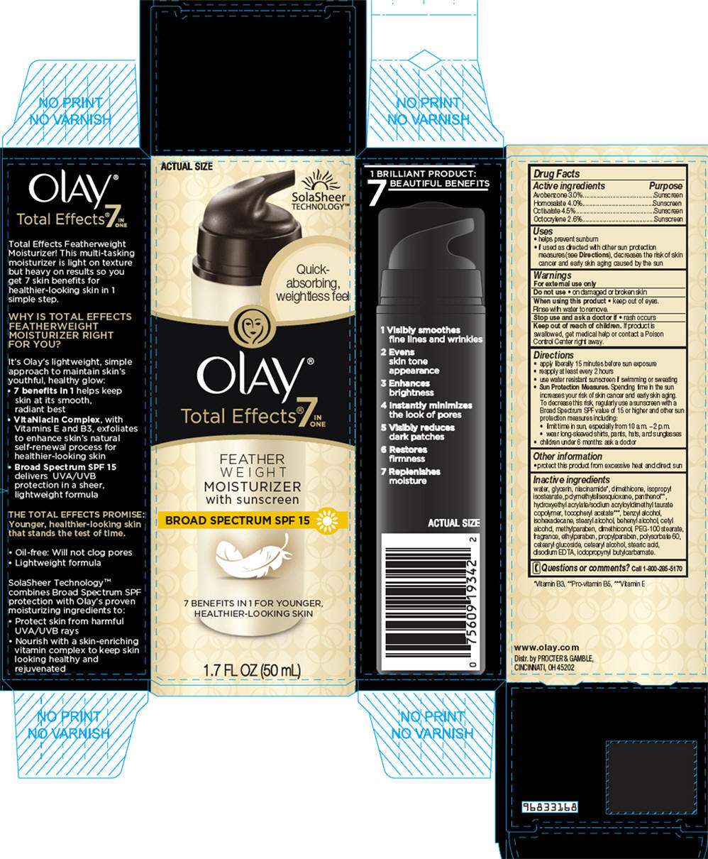 Olay Total Effects Feather Weight Moisturizer