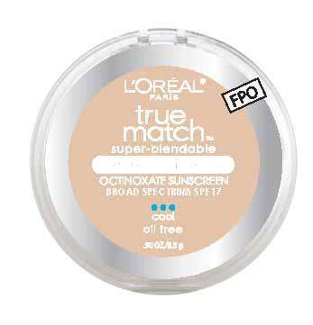 LOreal Paris true match super blendable compact makeup Broad Spectrum SPF 17