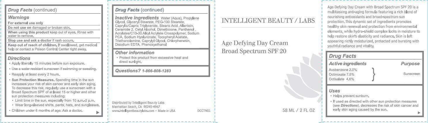 INTELLIGENT BEAUTY LABS Age Defying Day Broad Spectrum SPF 20