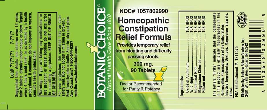 Homeopathic Constipation Relief