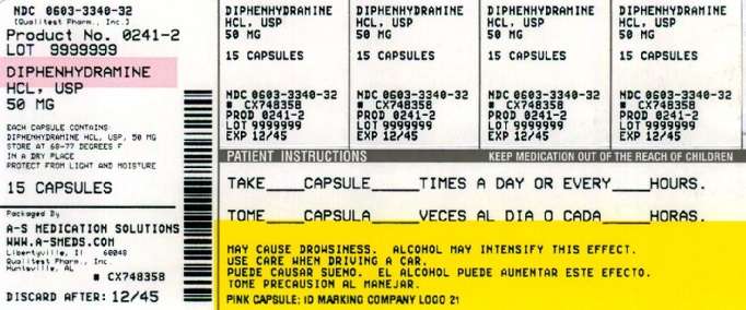 Diphenhydramine Hydrochloride