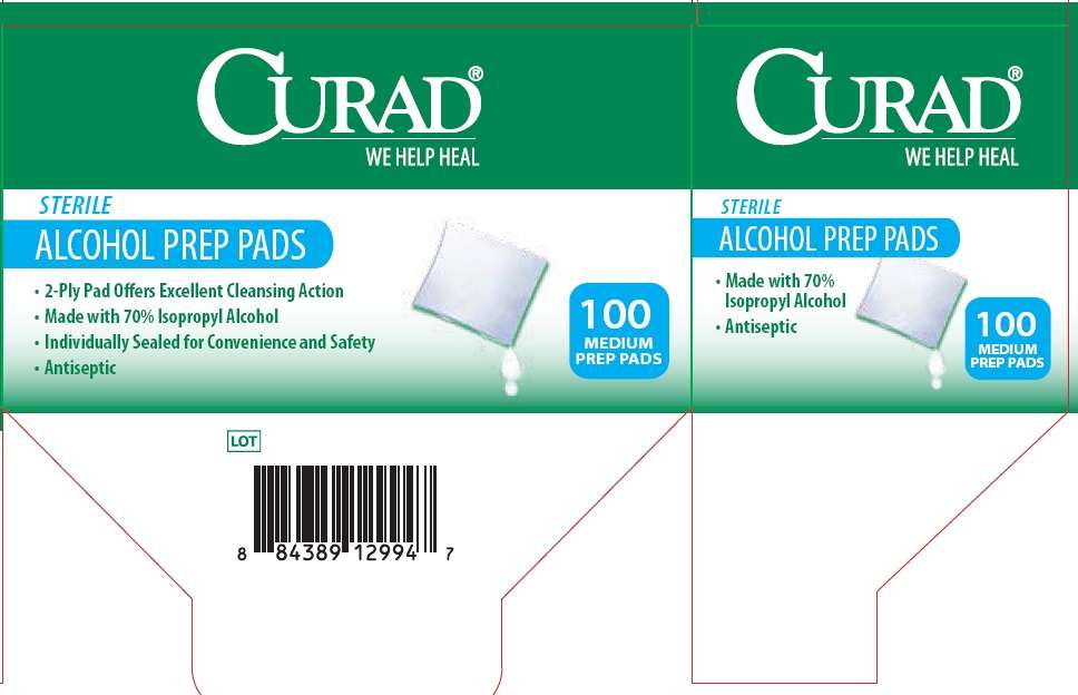 Curad Alcohol Prep Pads