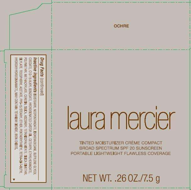 Laura Mercier Tinted Moisturizer Creme Compact Broad Spectrum SPF 20 Sunscreen OCHRE