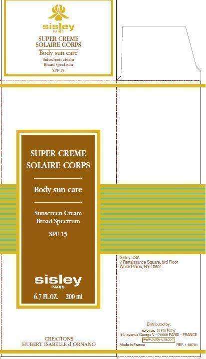 SUPER CREME SOLAIRE CORPS Body sun care